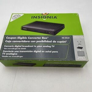 Insignia NS-DXA1-APT Digital to Analog TV Tuner Converter Box OPEN BOX